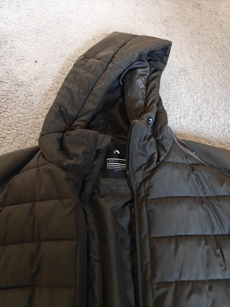 Heren jas winter maat L