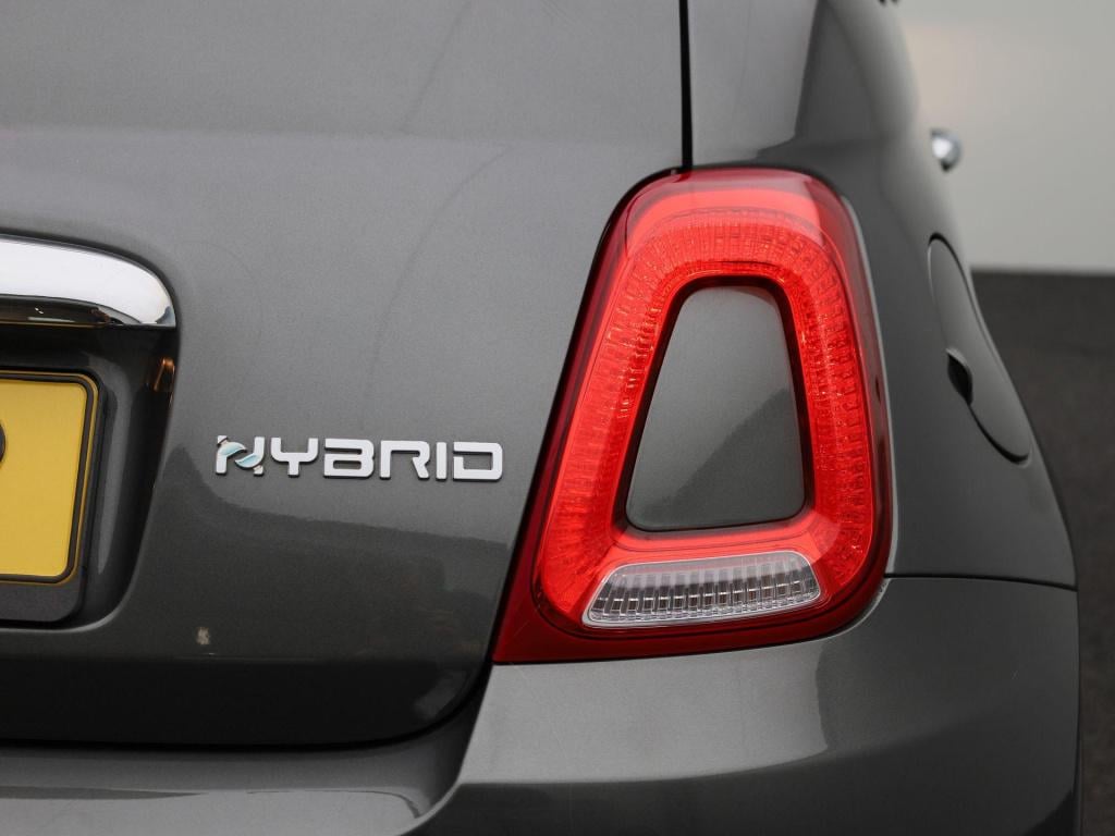 Fiat 500 C 1.0 hybrid star | cabrio | parkeer sensoren | navigatie | half l