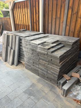 Betontegels 30x20cm 60/70m²