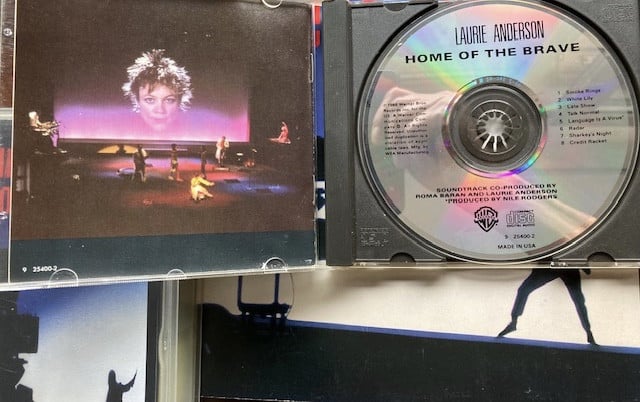 Laurie Anderson - Video & CD 'Home Of The Brave'