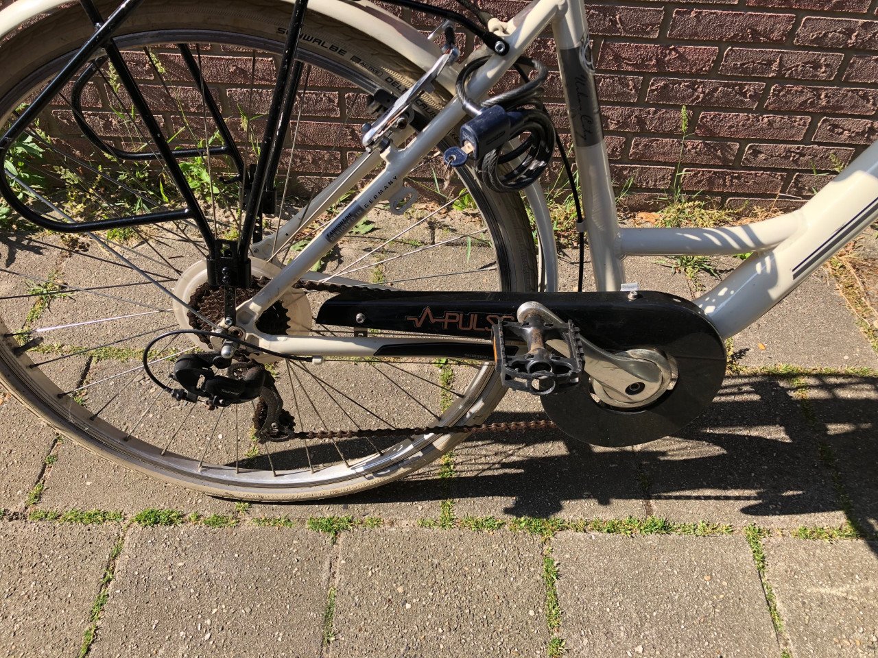 Damesfiets.