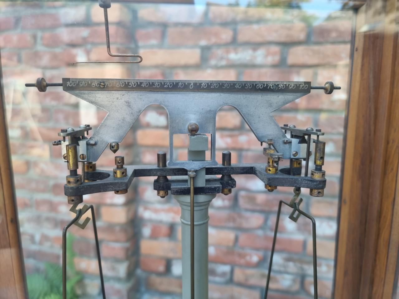 Antieke F. Sartorius Göttingen geavanceerde balkbalans