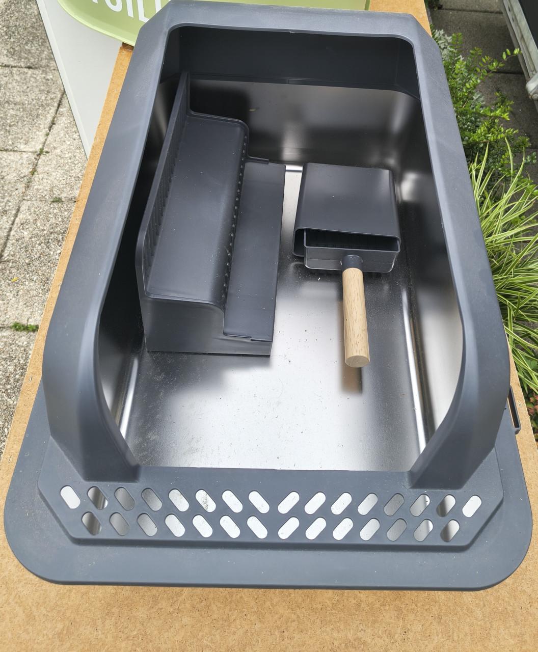 RVS kattenbak