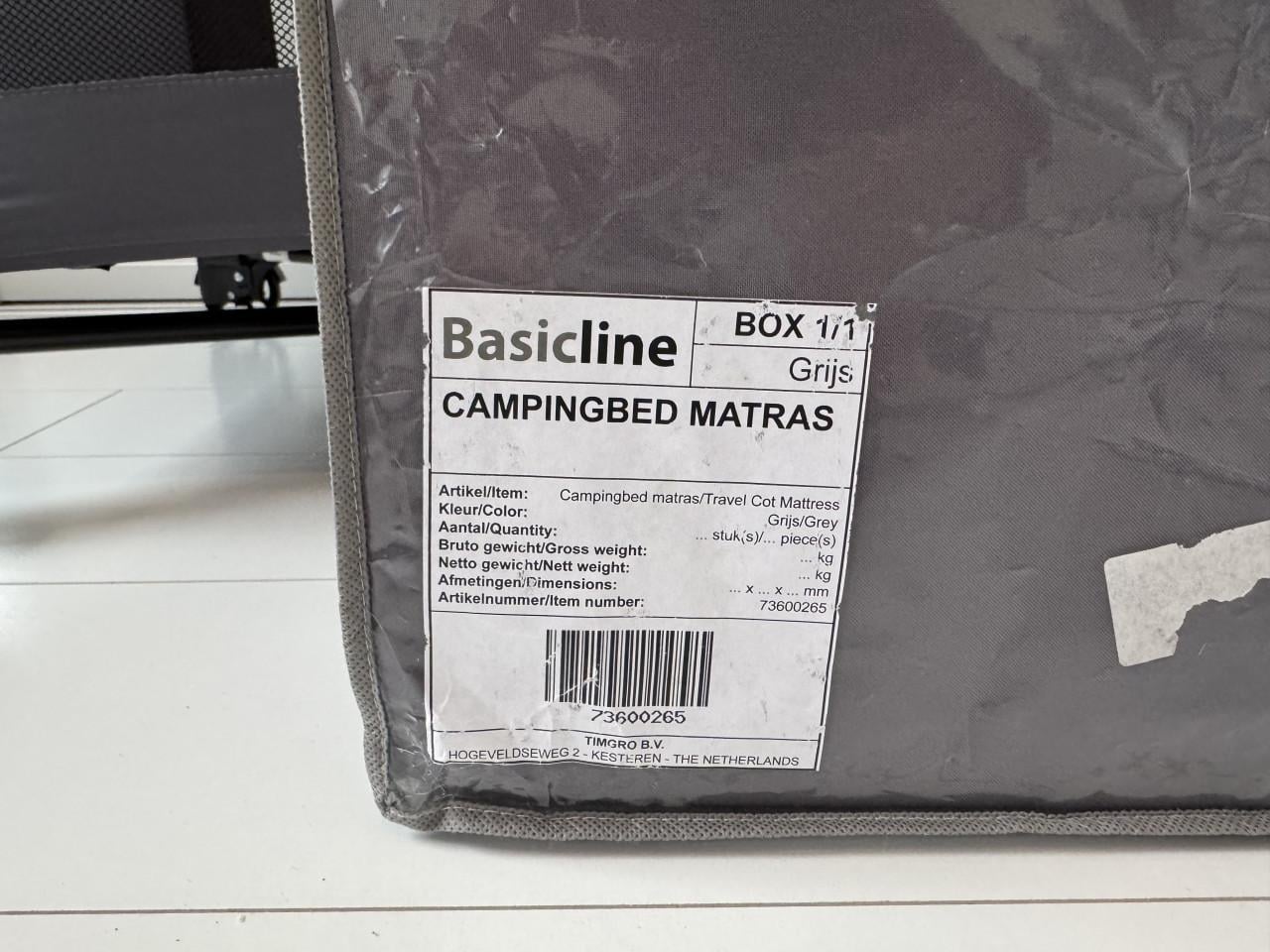 Nieuw: KidsRiver Campingbedje met extra’s