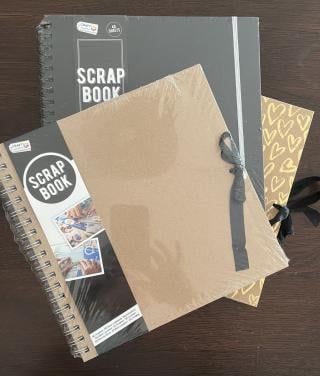 3 x Scrapbook 30x30 cm.