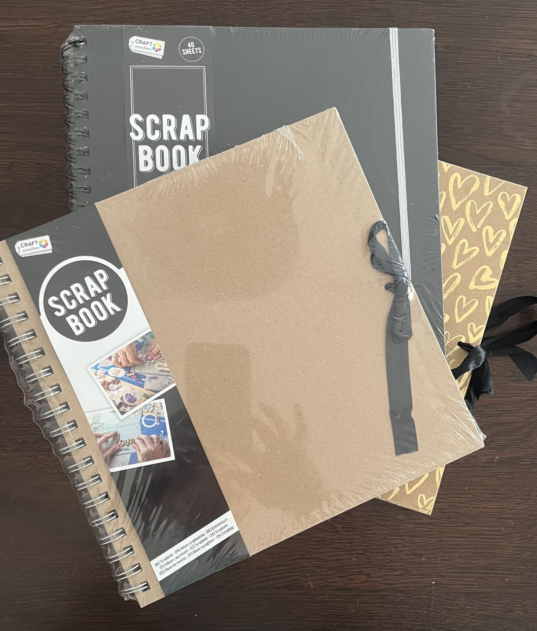 3 x Scrapbook 30x30 cm.