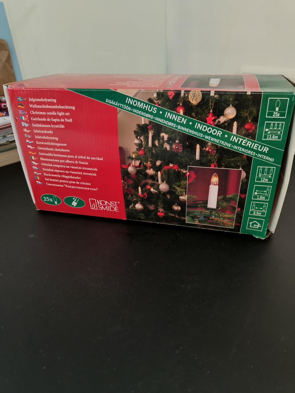 Kerstboomverlichting LED 25 lampjes