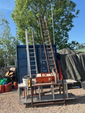 Ladders en pannenlift