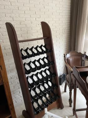 Gratis wijnrek