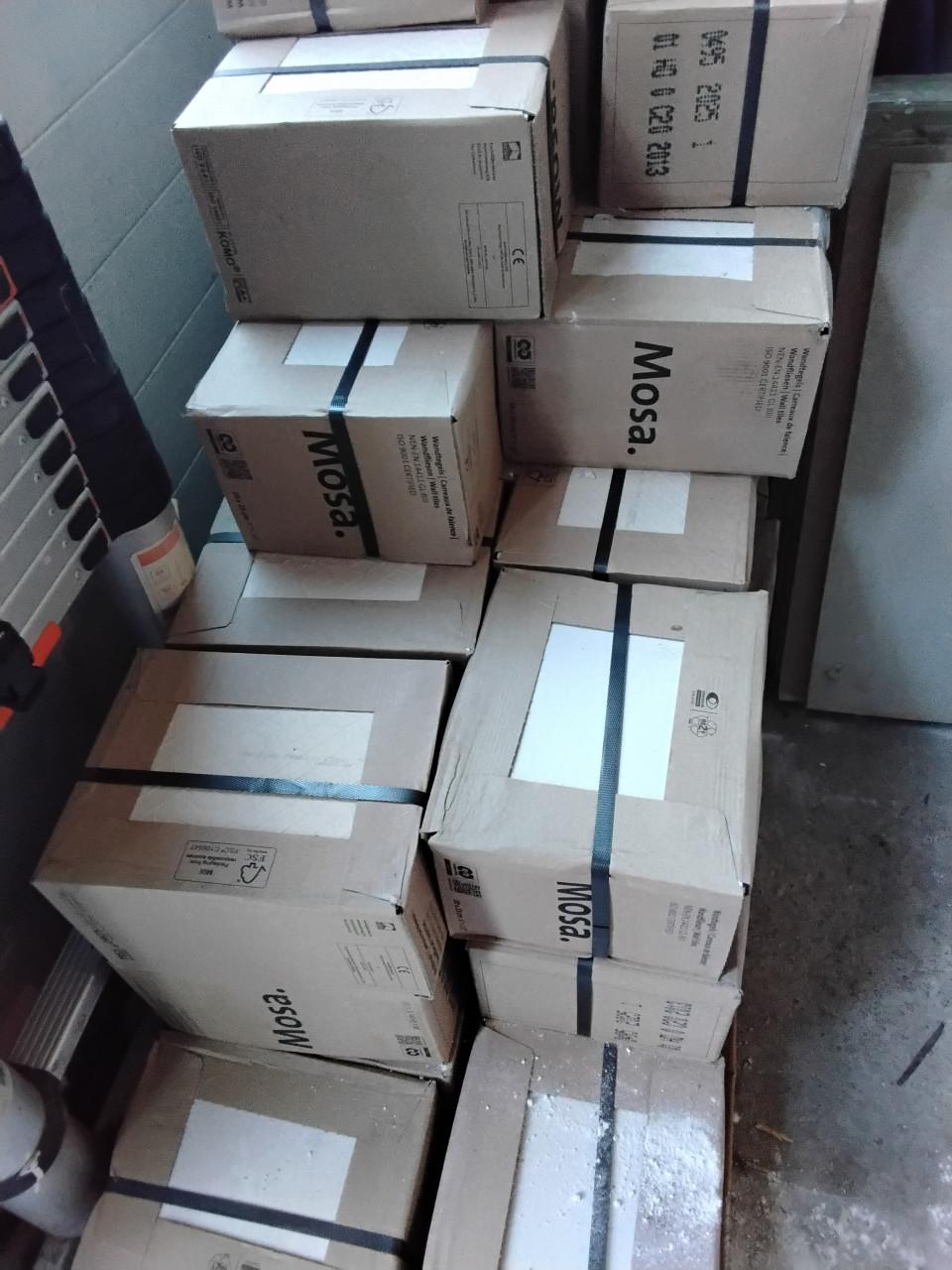 Wandtegels 20x25 Mosa 1e kwalit. 26m2 gebroken wit. Spotgoedkoop leukprijsj