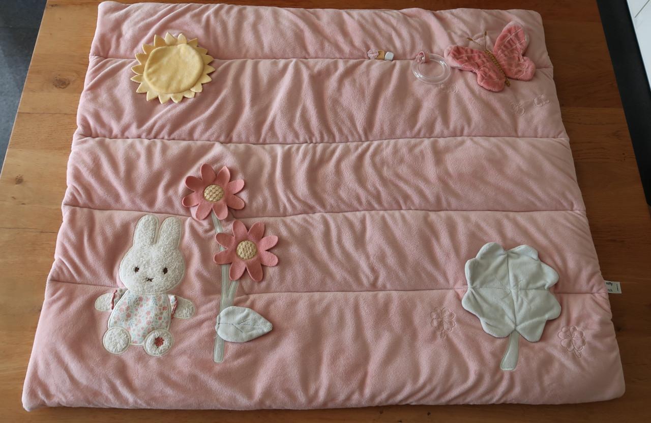 Box/speelkleed Nijntje Miffy X Little Dutch 80 X 100 cm. Schoon en fris!