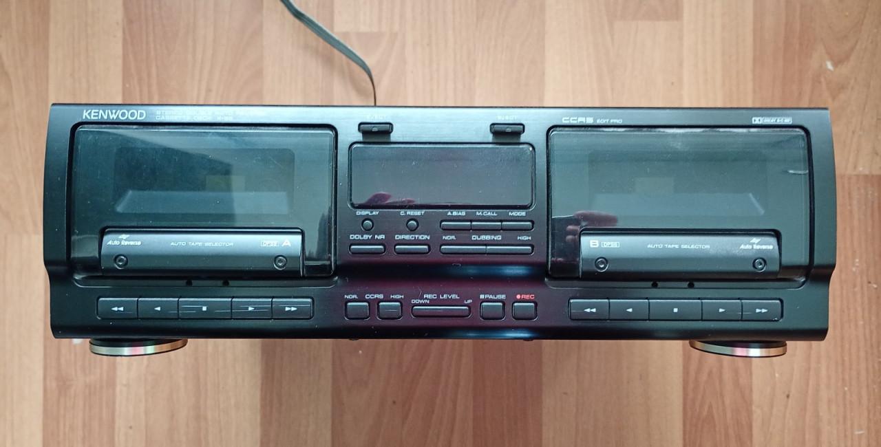 Gratis dubbel cassettedeck