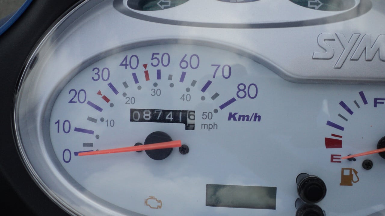 Sym Fiddle 2 Bouwjaar 2023 45km Gele plaat