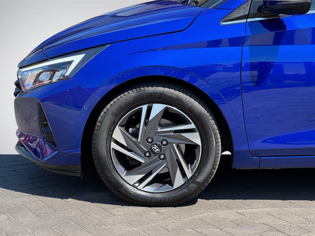 Hyundai I 20 1.0 t-gdi premium sky automaat | schuif-/kanteldak | stuur- + 