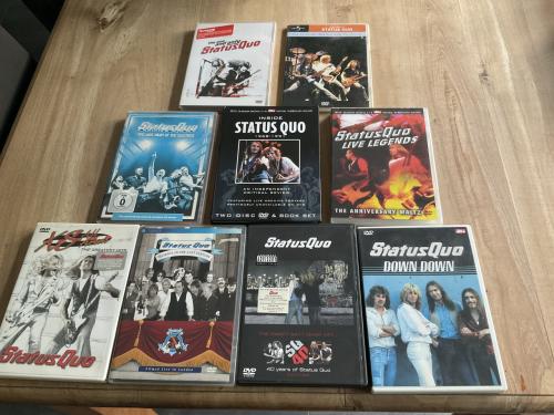 Status Quo concert dvd's...................Koopje.