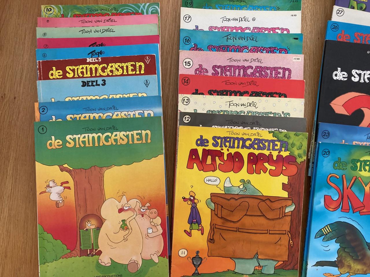 Grote collectie stripboeken