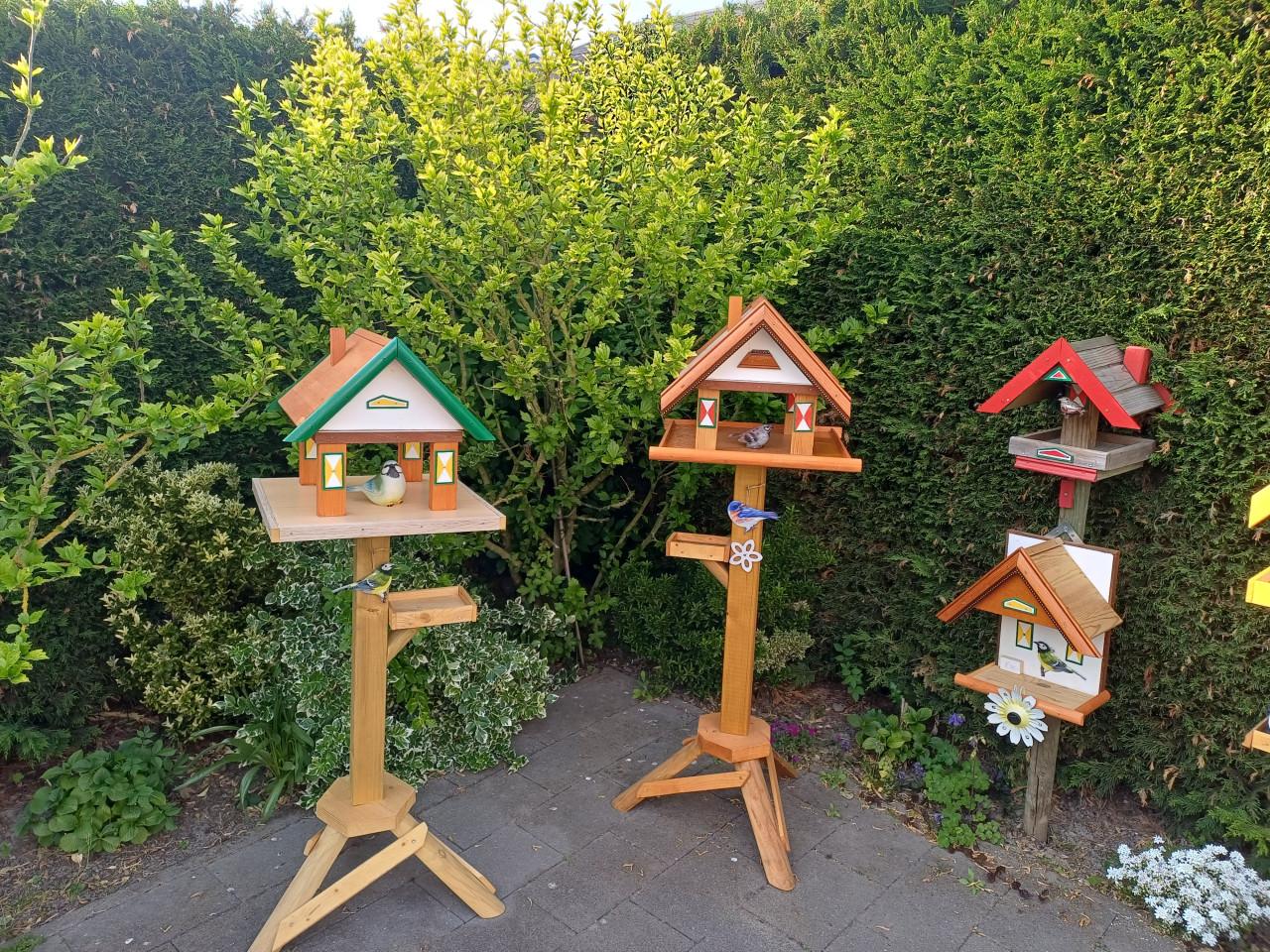 Vogelhuis in Kerk - model met uitneembare bodem