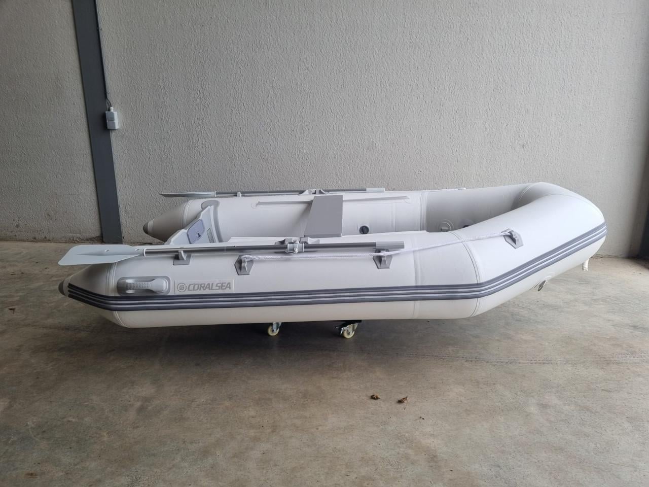 NIEUWE Coralsea (Zodiac) 290 & 320 Rubberboot met houten vloerdelen