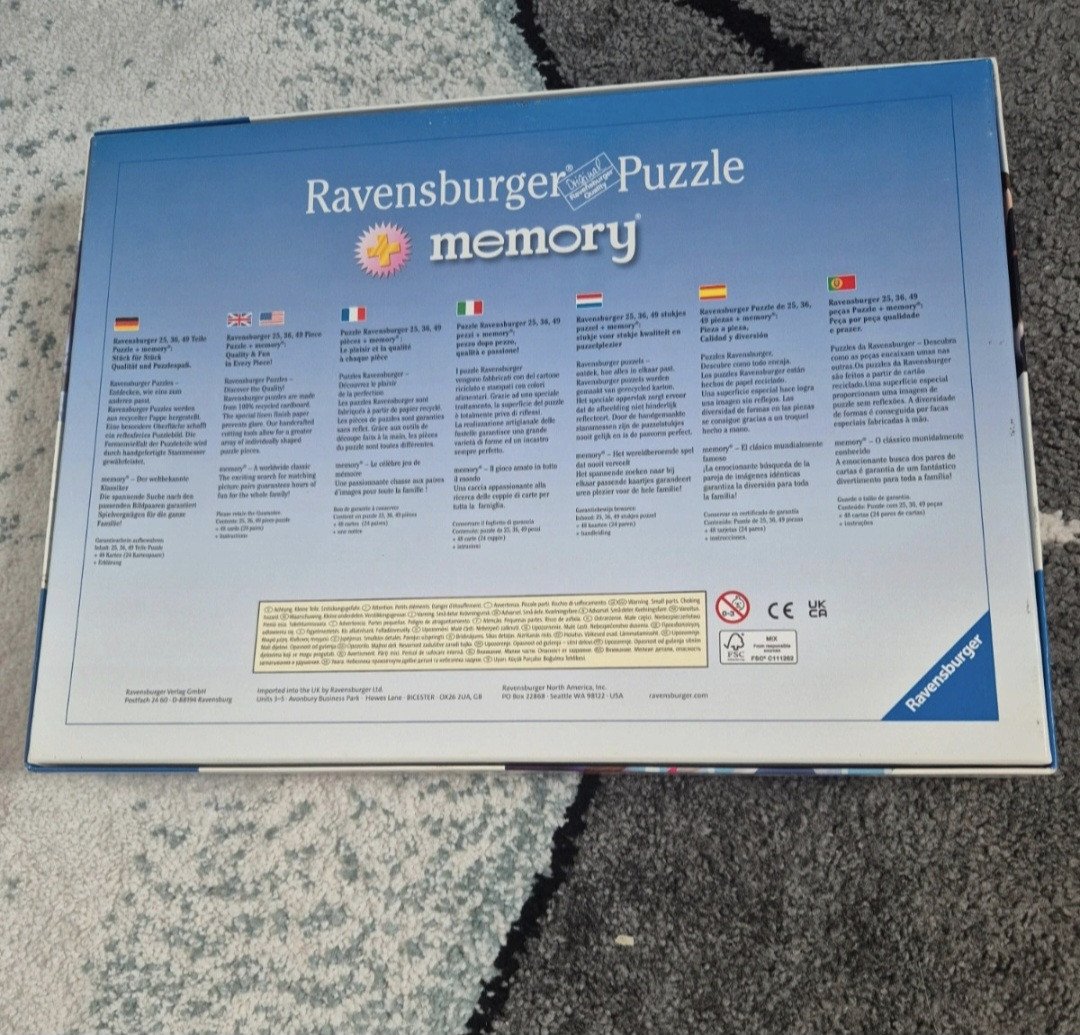 Puzzels en memory van Frozen