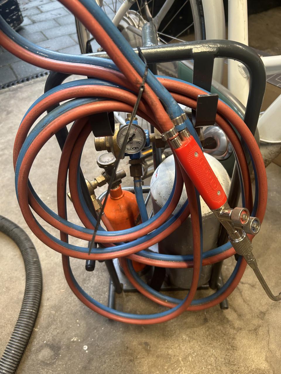 Gasbrander voor hardsolderen