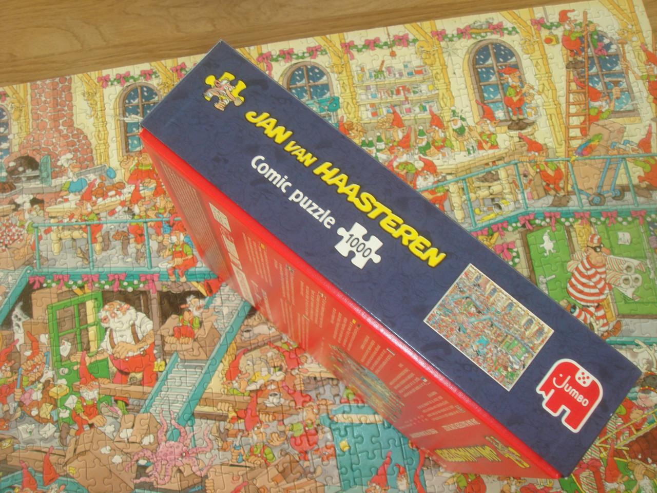 Te koop Complete Jan v Haasteren puzzel De fabriek van de Kerstman