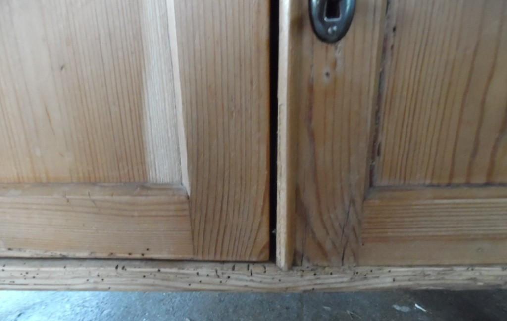 Antiek kastje grenenhout