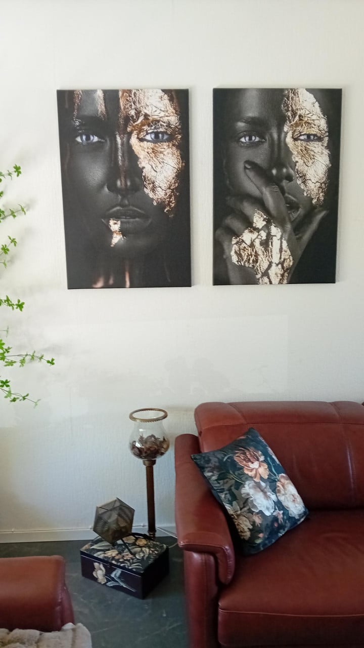 Schilderij op Canvas (2 stuks)