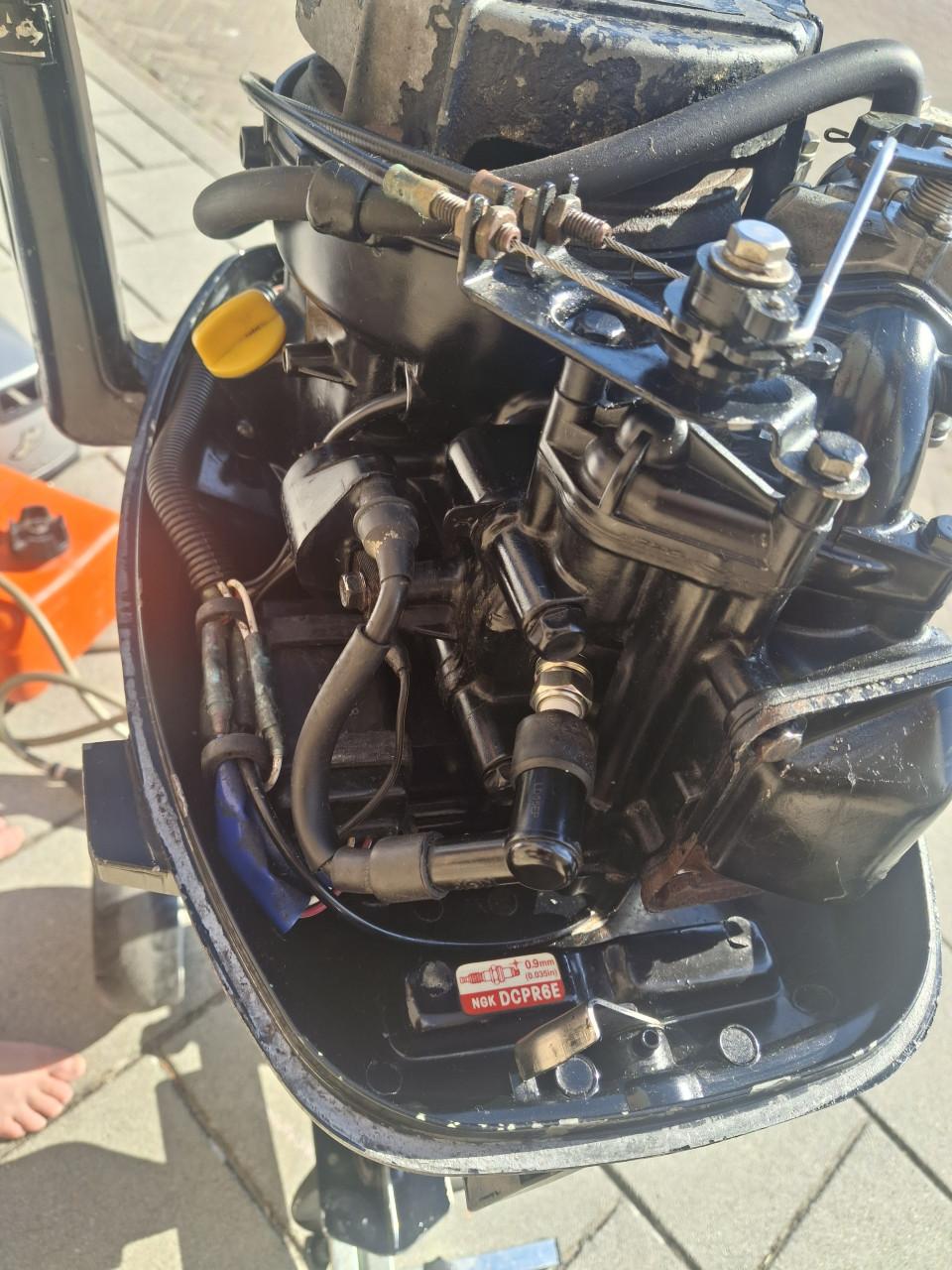 5pk en 6pk 4 takt Mercury Mariner buitenboordmotor kortstaart beurt gehad
