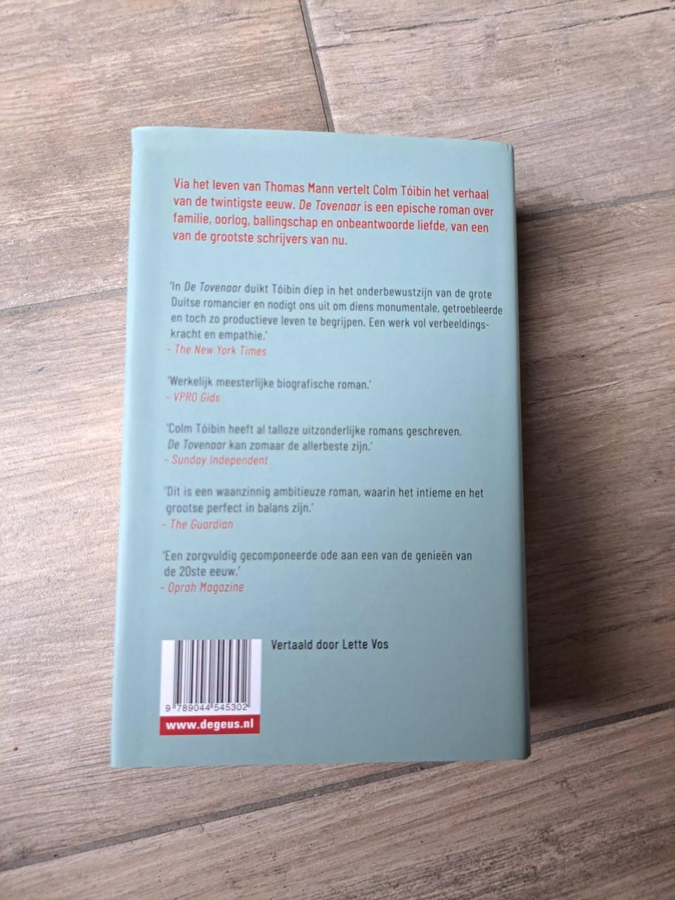 Roman De tovenaar van Colm Toibin