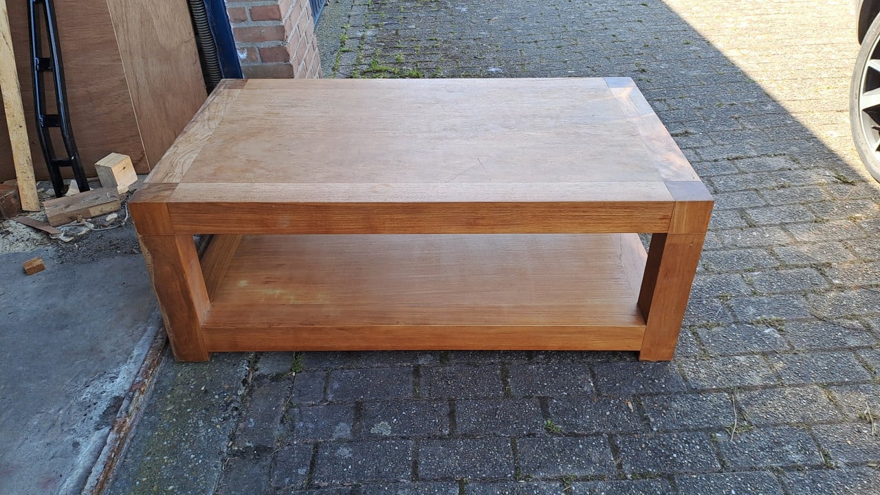 Houte salontafel