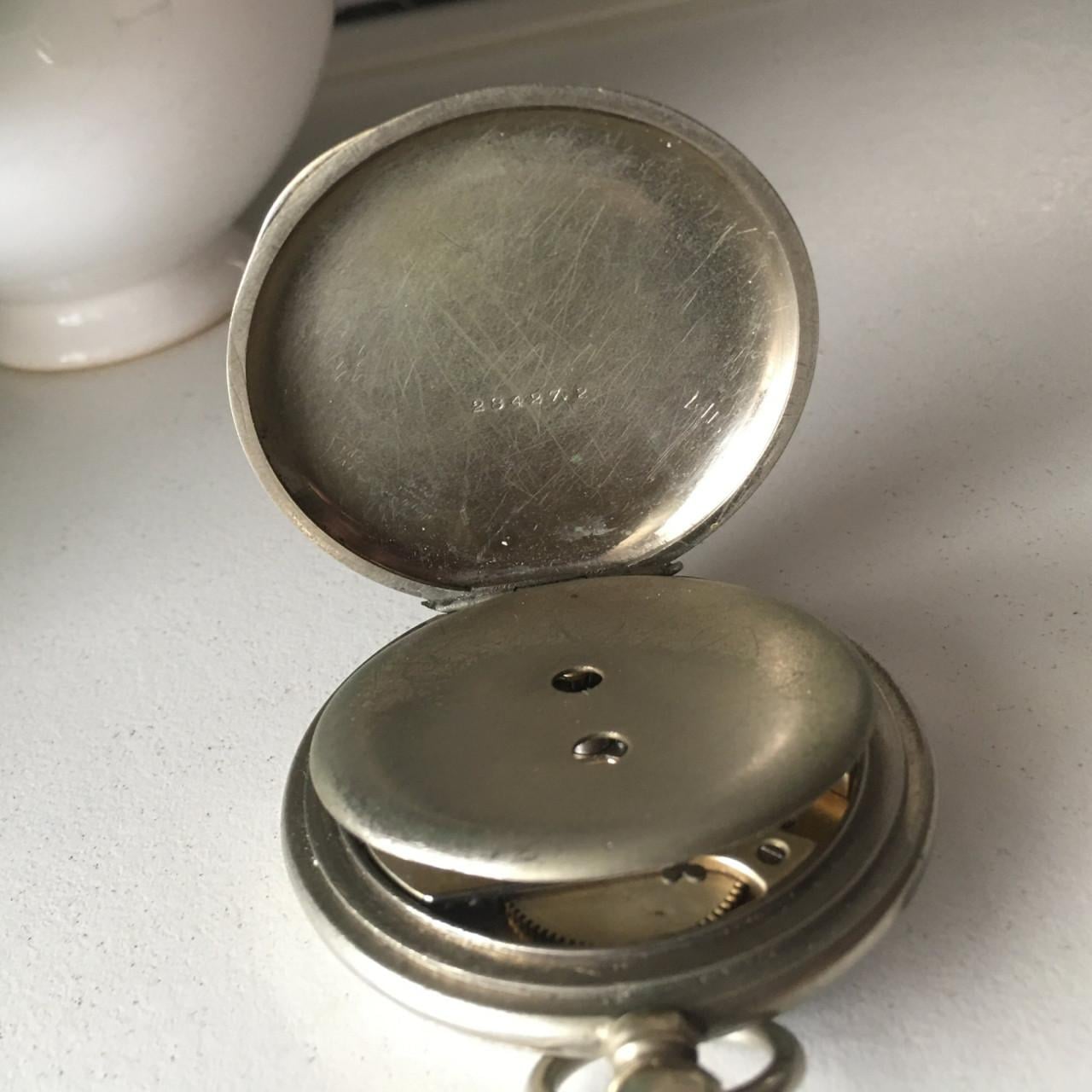 Zilveren Zeeuws boeren zakhorloge 1893