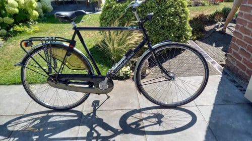 Als nieuw heren fiets
