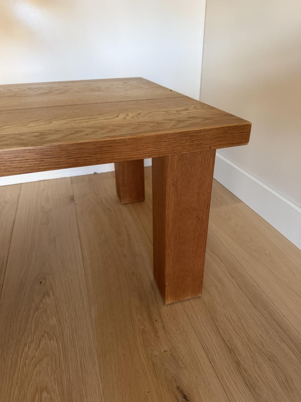 Eikenhouten salontafel