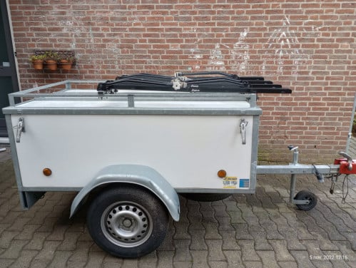 Te huur: Bagagewagen, ideaal voor vakantie!