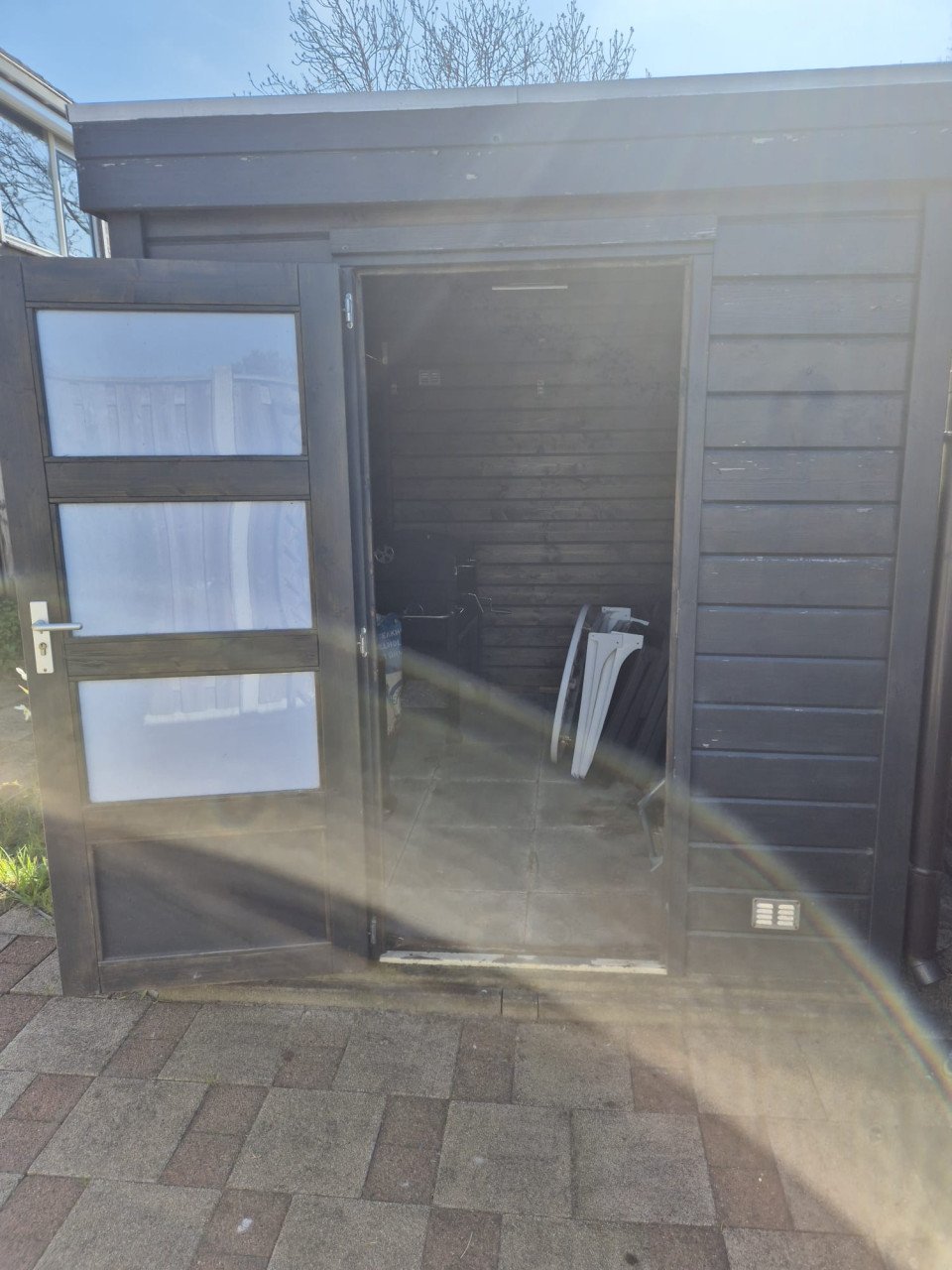 Tuin huisje gratis ophalen