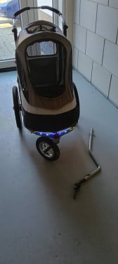Honden fiets- wandelwagen
