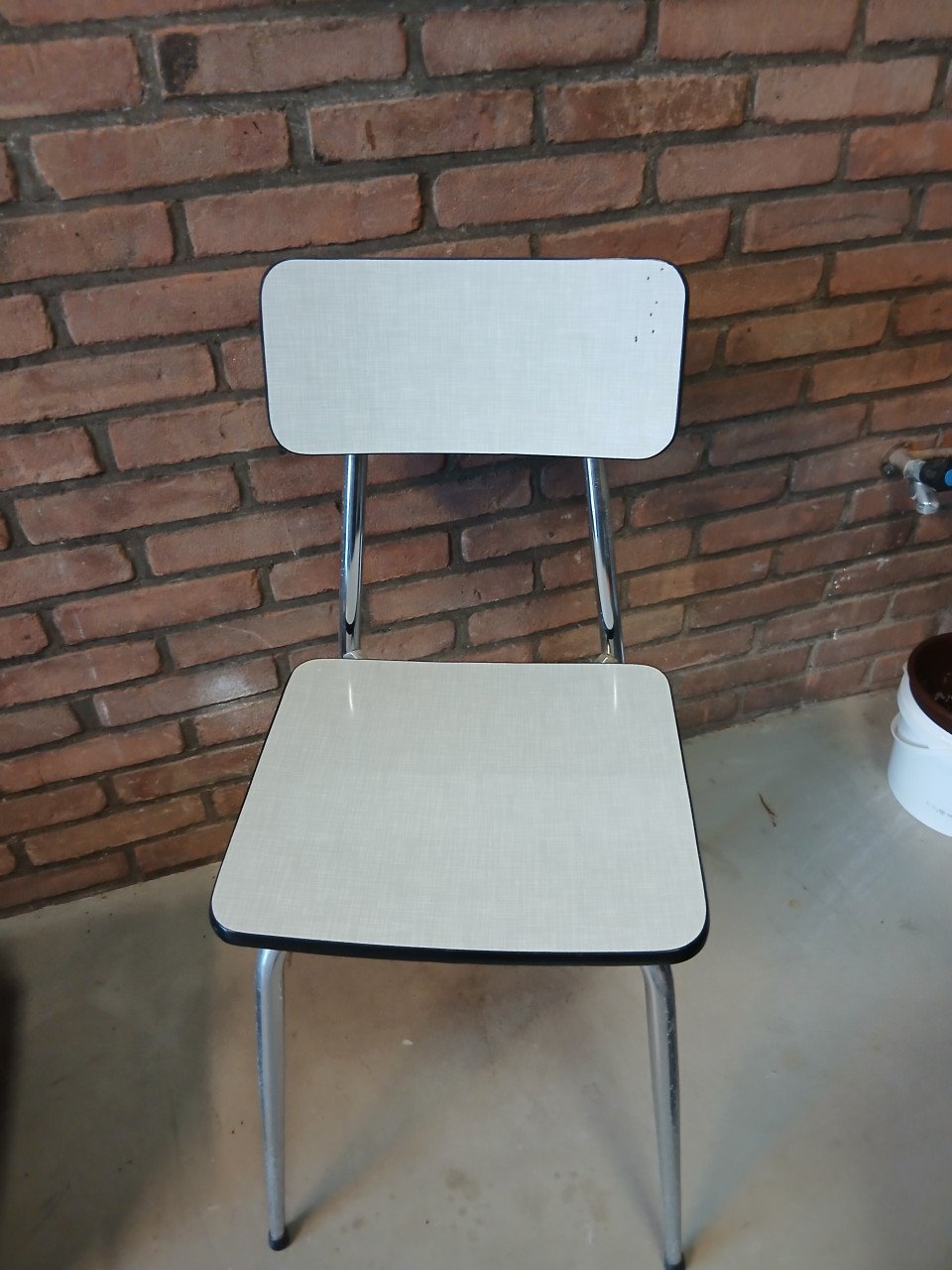 Vintage keuken stoel
