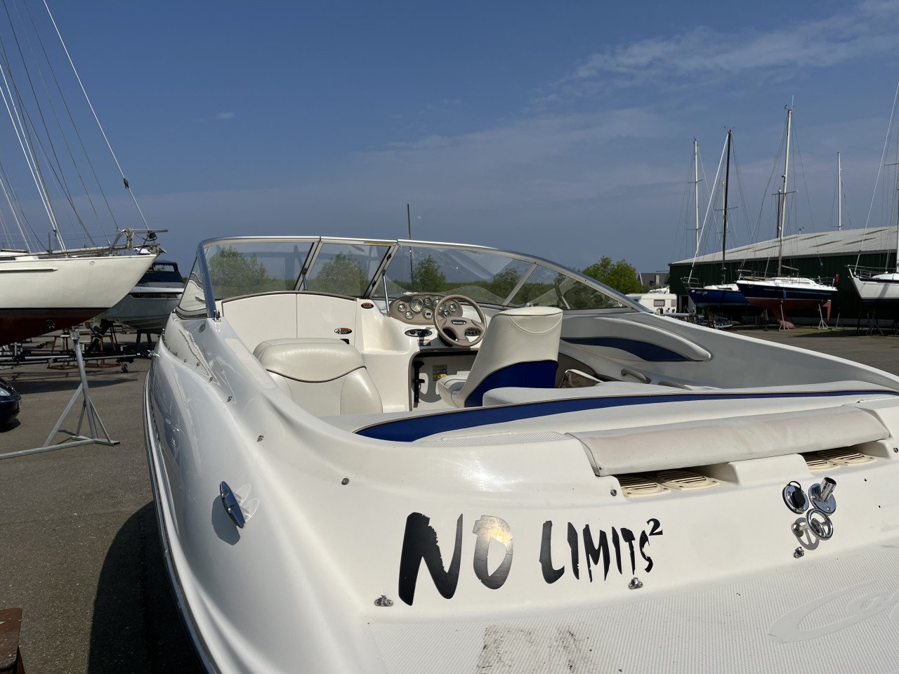 Bayliner 602 Cuddy, in perfecte staat 220 pk bj 2004, INCL Riba Trailer