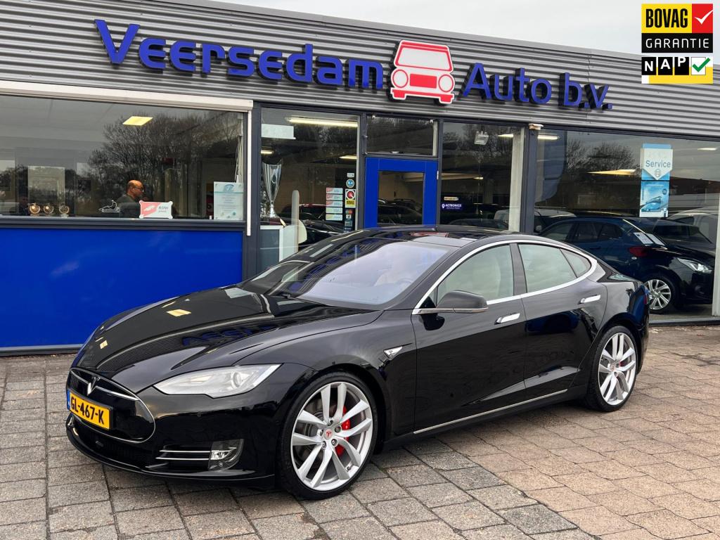 Tesla Model S 70d nieuw accupakket, leer, elektr. schuifdak, 21 inch velgen