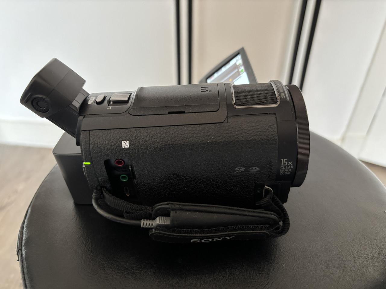 Sony Handycam 4K camera