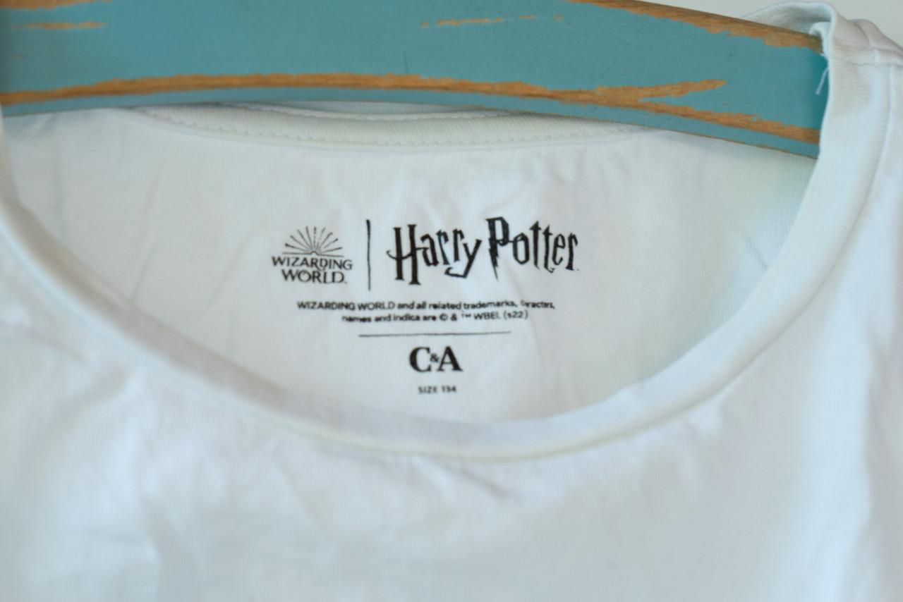 Wit shirt Harry Potter met Hedwig, maat 134