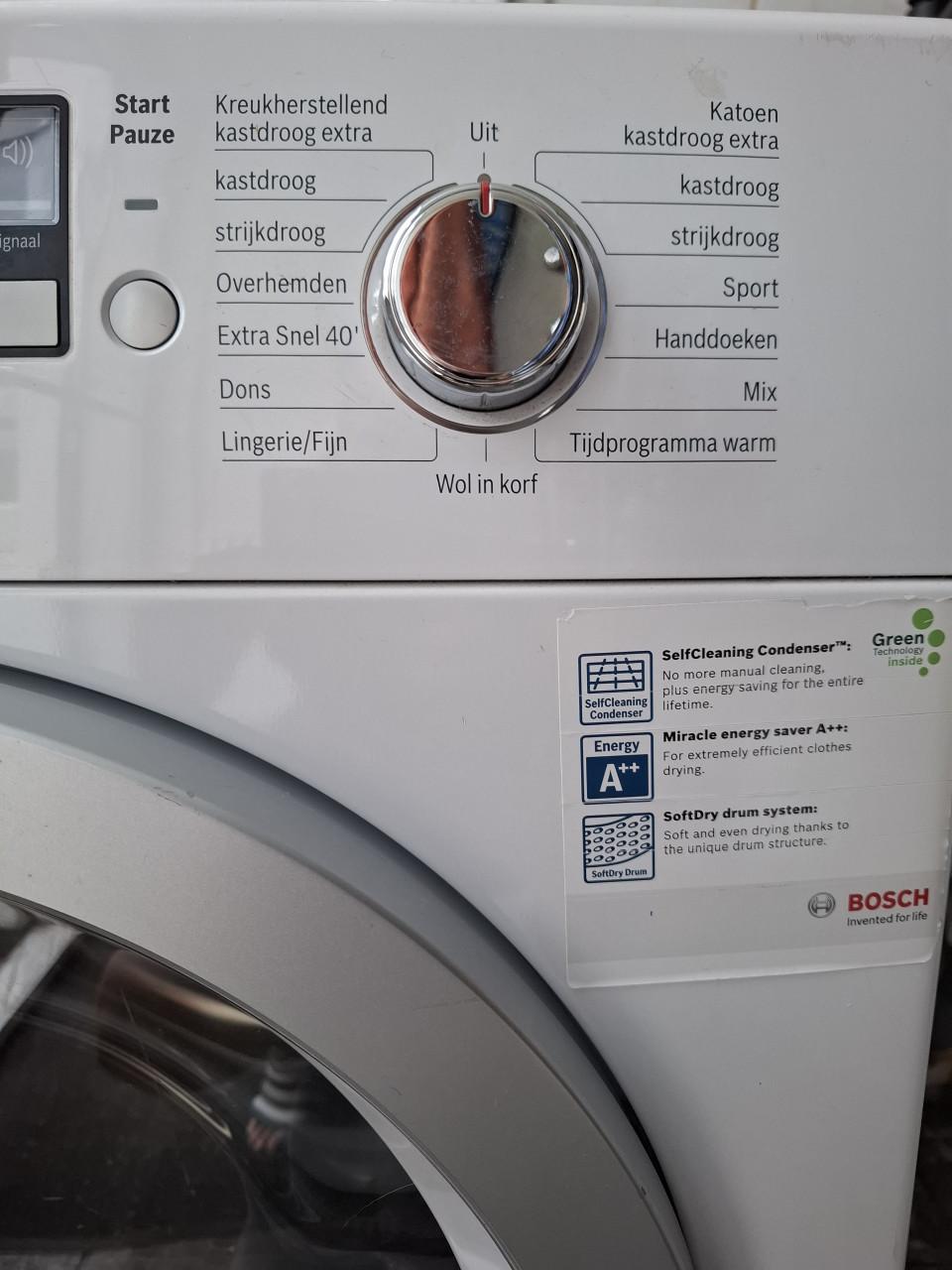 Bosch EcoLogixx 8 Exclusiv condensdroger