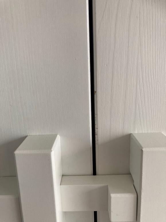 Grenen witte wandkast  - Solid kast van BePureHome