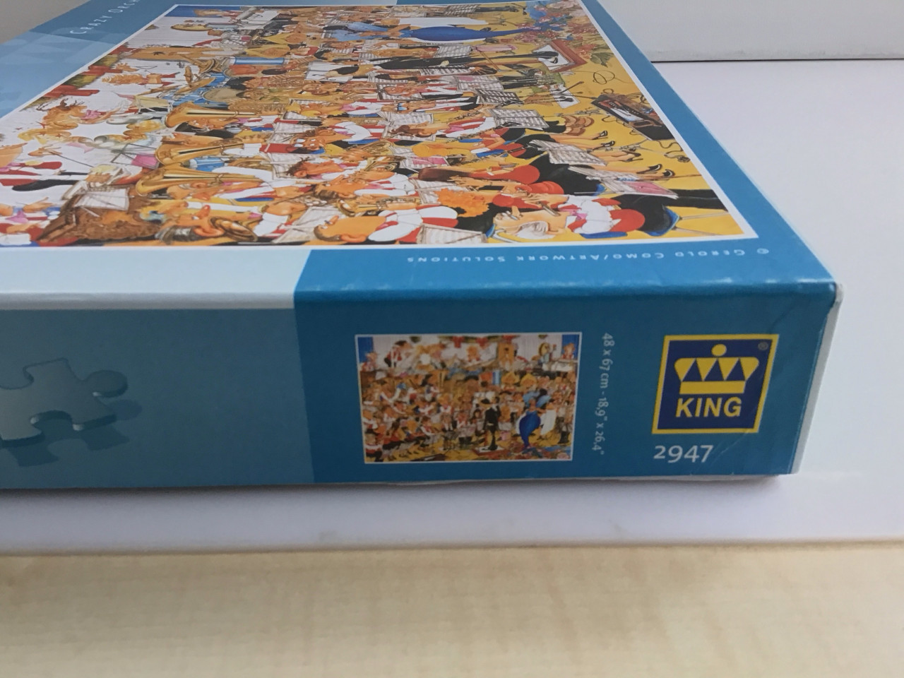 Puzzel KING Crazy Orchestra.
