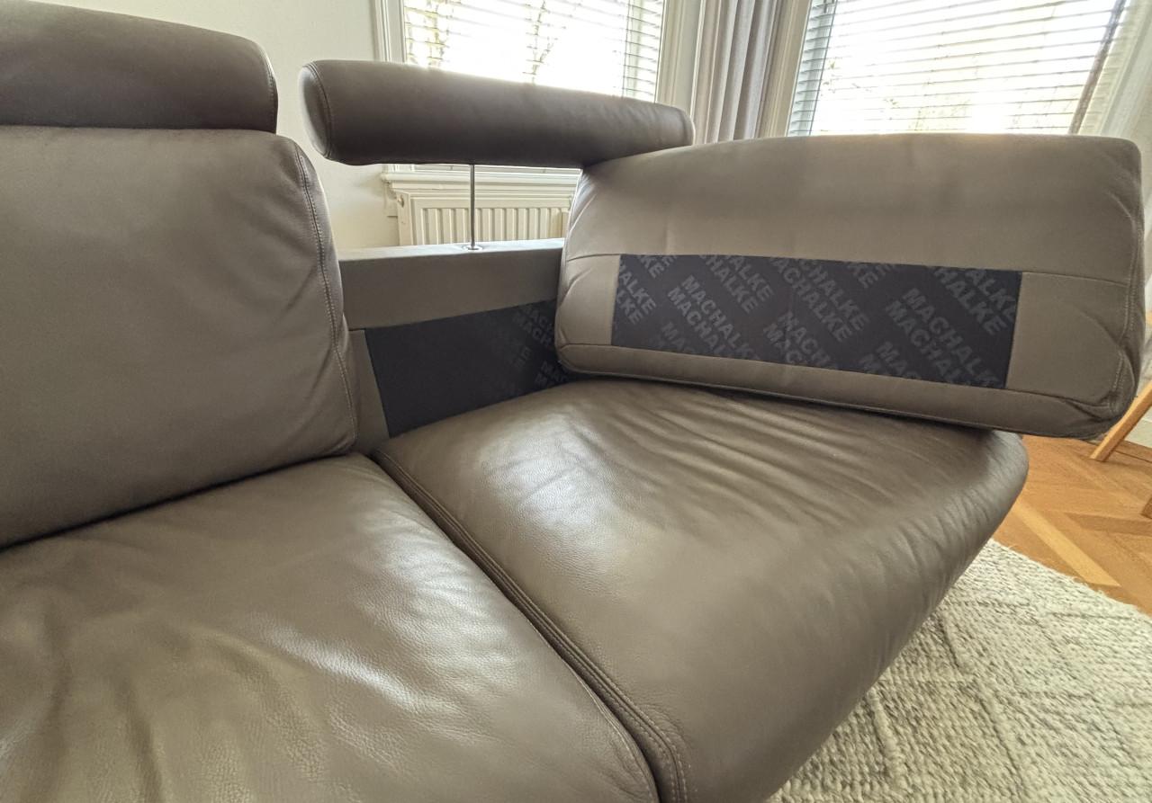 Machalke design bank (2-zits) Taupe