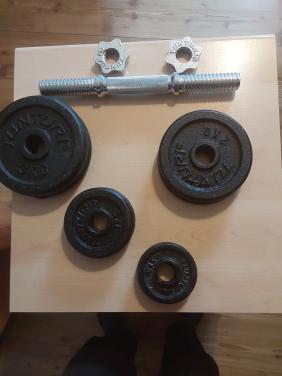 Dumbbell met losse gewichten