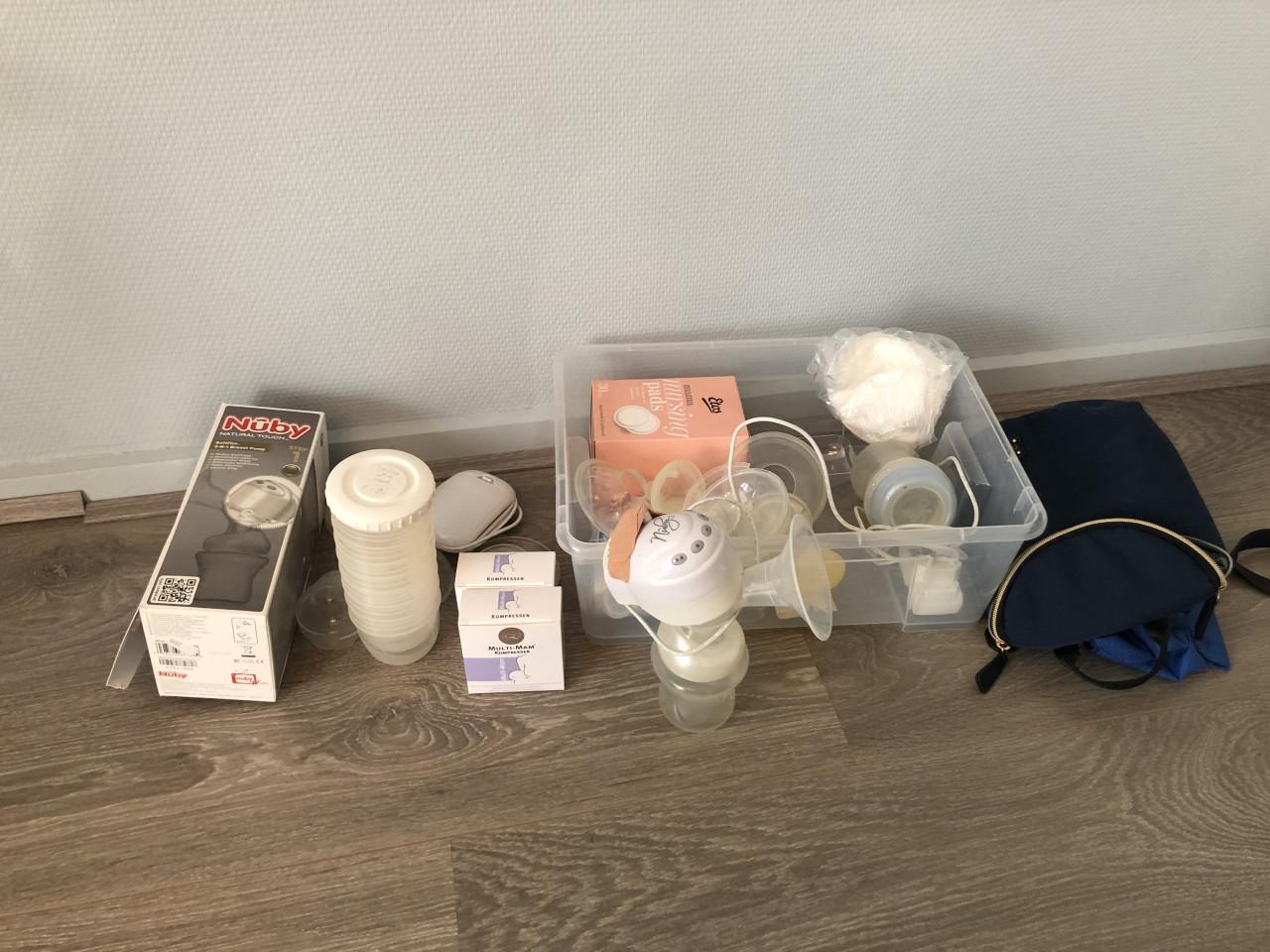 Nuby elektrische borstkolfset complete set