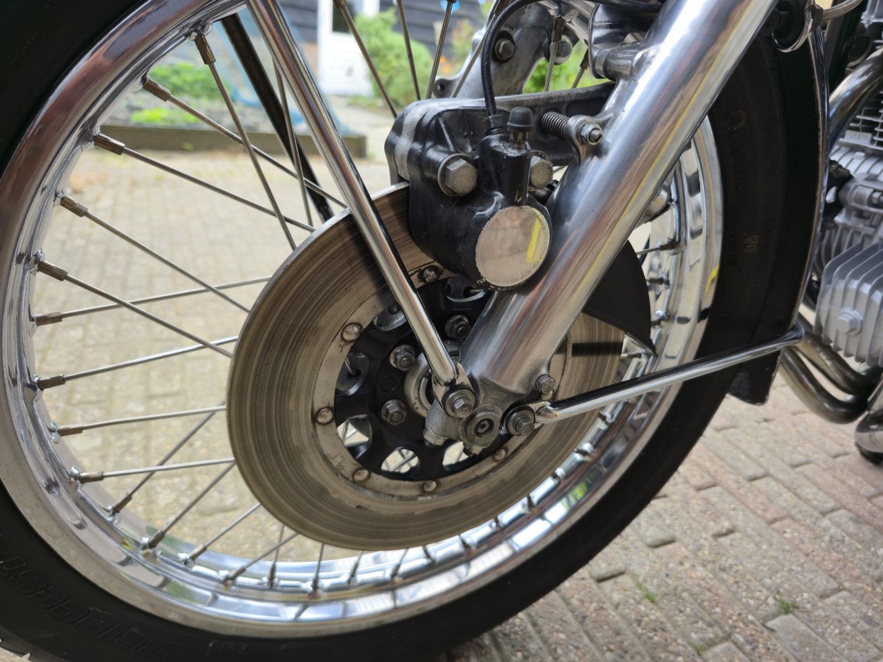 Honda cb550 four 1977 blauw kompleet gereviseerd.