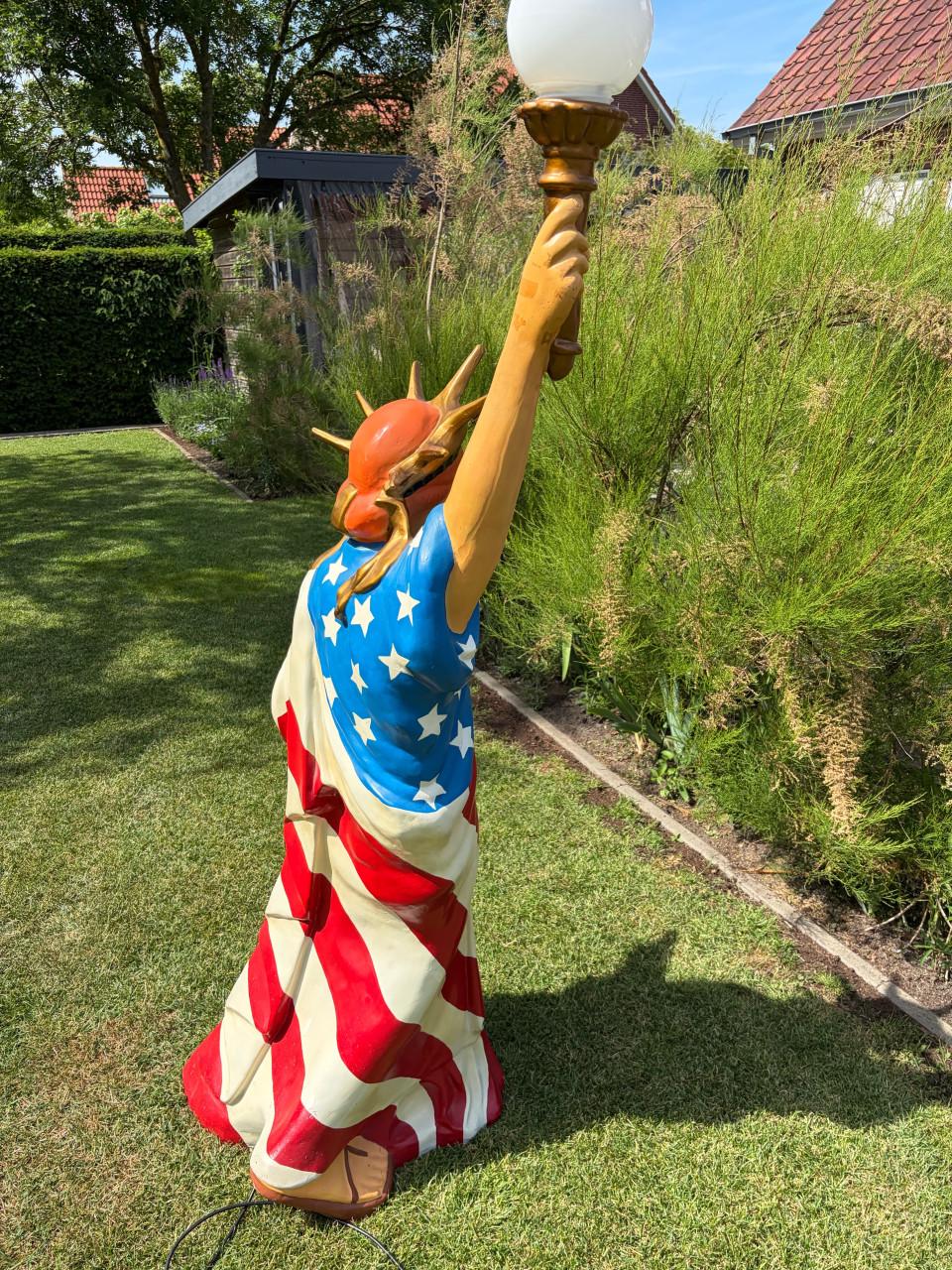 Vrijheidsbeeld Amerika, leuk voor de WK