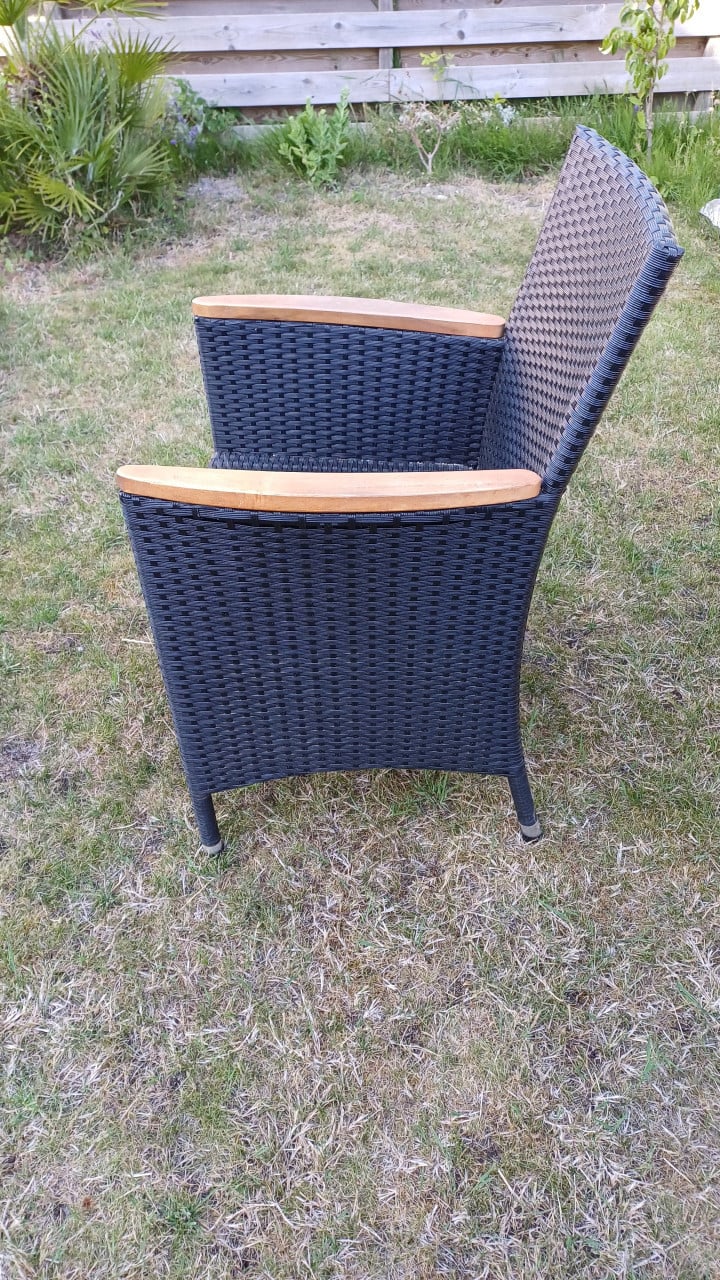 4 tuinstoelen
